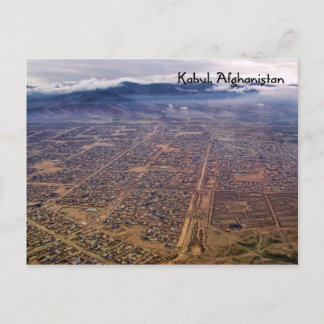 Postal Postal:  Kabul desde arriba