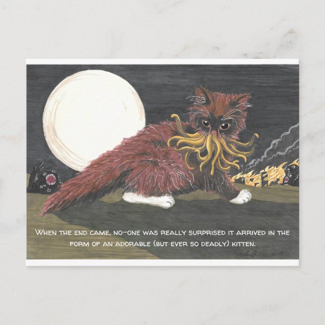 Postal Postal: Kitten F'tagn (Anverso)