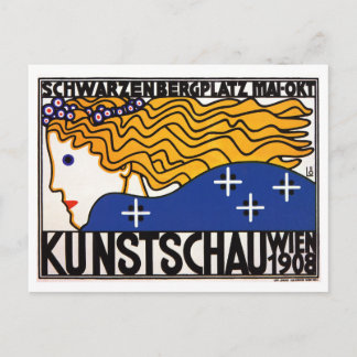 Postal Postal: Kunstschau Wien de Loffler