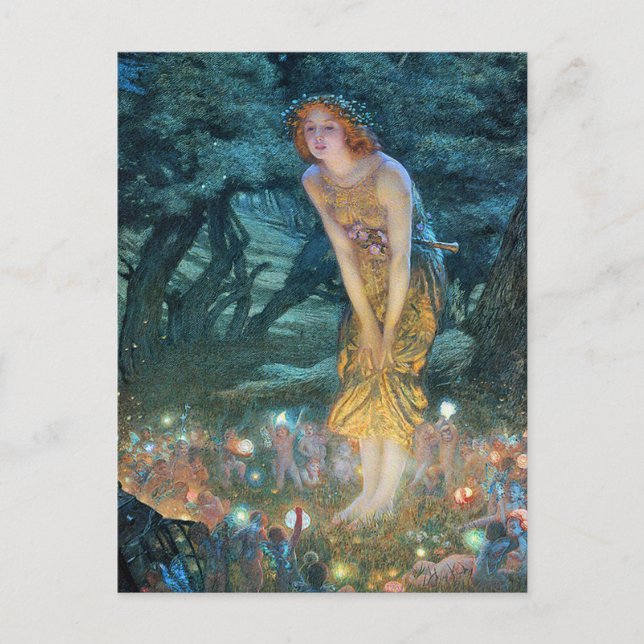 Postal Postal: La víspera del verano (Anverso)