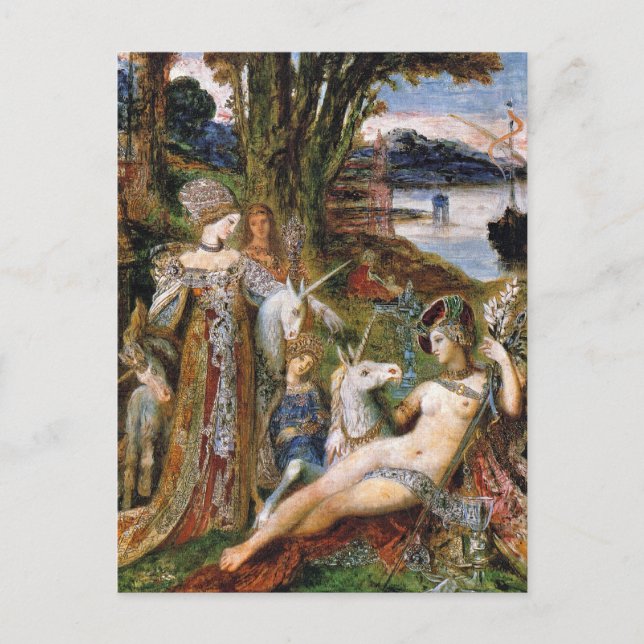 Postal Postal: Los Unicornios (Anverso)