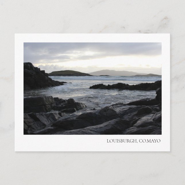 POSTAL POSTAL: LOUISBURGH, CO.MAYO (Anverso)