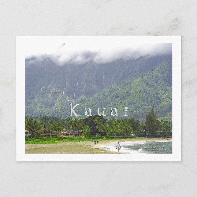 Postal postal, "MAGICAL HANALEI" (KAUAI) (Anverso)