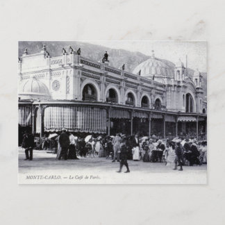 Postal Postal, Monte Carlo, Café de París