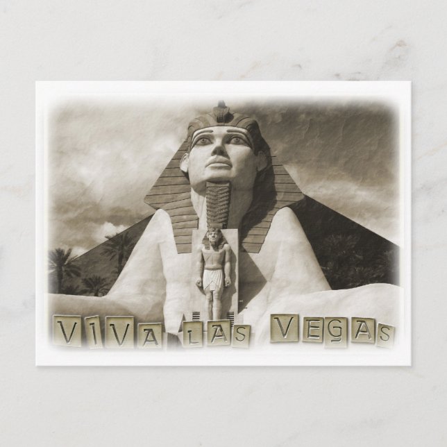 Postal ¡Postal muy fresca de Las Vegas del estilo del (Anverso)