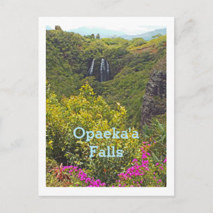POSTAL POSTAL, "OPAEKA'A FALLS (KAUAI, HAWAII)