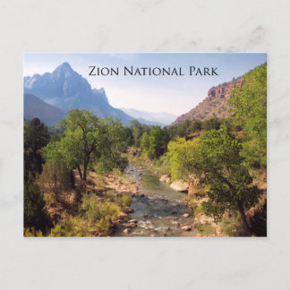 Postal Postal:  Parque nacional de Zion, Utah