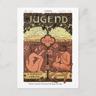 Postal Postal: Pipes de la revista Pan - Jugend