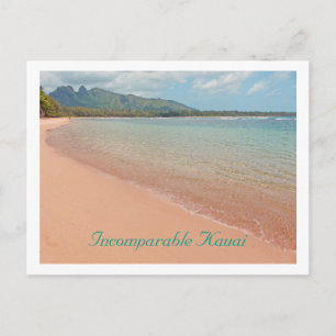 POSTAL POSTAL, PLAYA KAUAI/MONTAÑAS DE FONDO