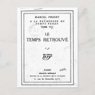 Postal Postal: Primera página del tiempo recuperado