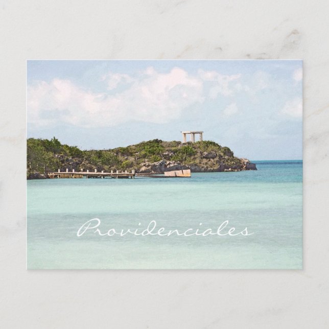 Postal postal, PROVIDENCIALES, ISLAS TURCAS Y CAICOS (Anverso)