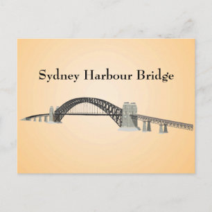 Postal Postal: Puente del puerto de Sydney