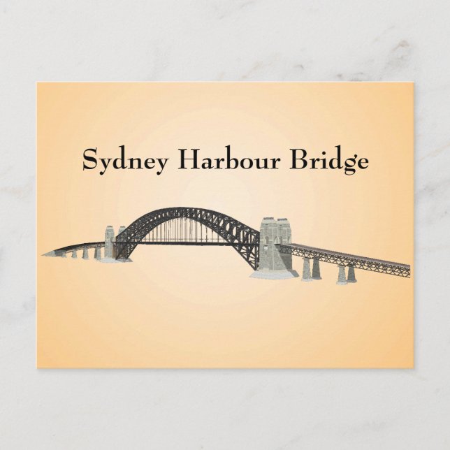 Postal Postal: Puente del puerto de Sydney (Anverso)