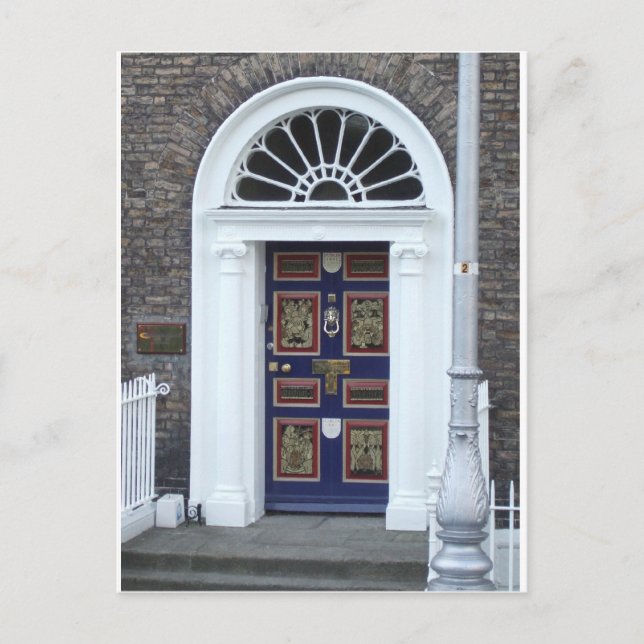 Postal Postal: Puertas de Dublín (Anverso)