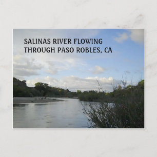 Postal POSTAL:  Río Salinas en paso de Robles
