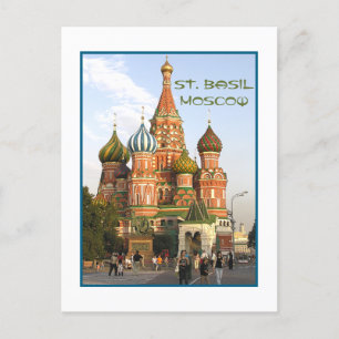 Postal postal, "St.Basil, Moscú"