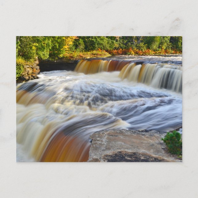 Postal Postal/Tahquamenon Falls Michigan (Anverso)