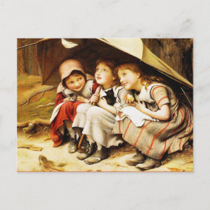 Postal Postal: Tres gatitos pequeños