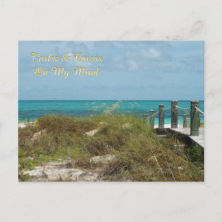 Postal postal/TURCAS Y CAICOS EN MI MENTE/PAISAJE MARINO