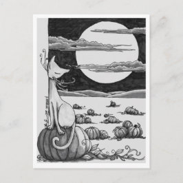 Postal Postal: Un campo de Halloween