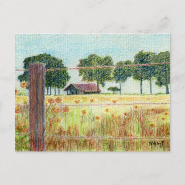 Postal Postal: Viejo lugar de origen (Anverso)