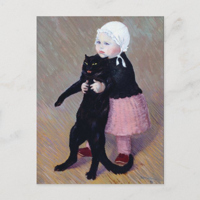 Postal Postal: Vintage Steinlen "Clinique Cheron" (Anverso)