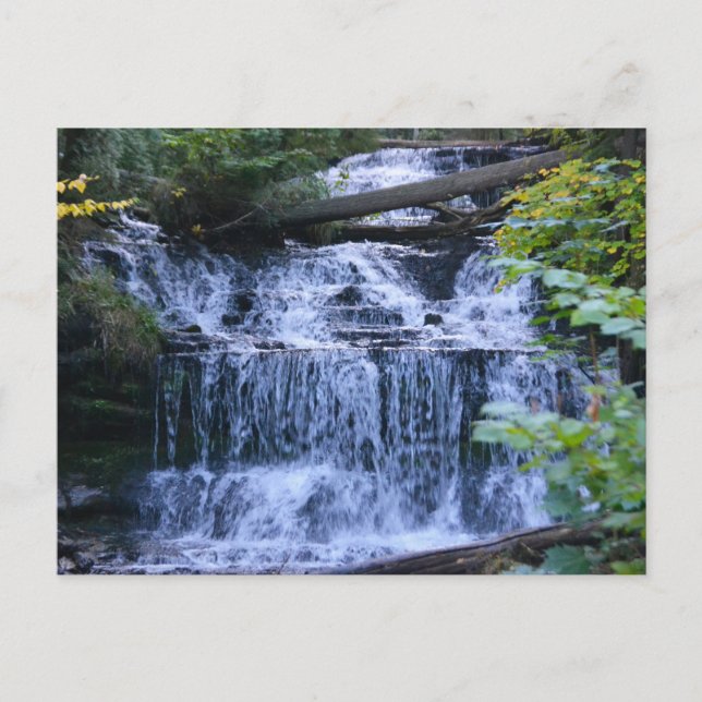 Postal Postal/Wagner Falls Michigan (Anverso)