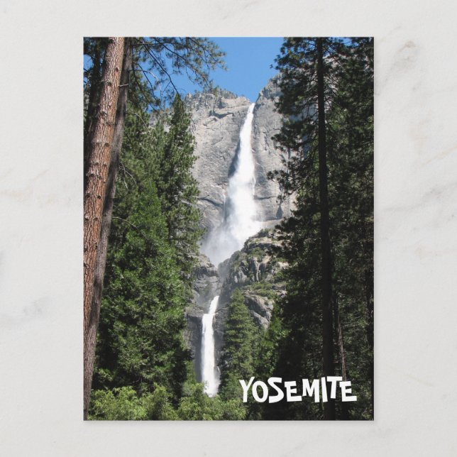 Postal ¡Postal Yosemite! (Anverso)