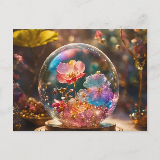 Postal "Postales de arte asombrosas" (Anverso)