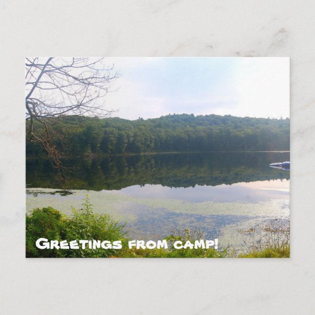 Postal ¡Postales de Harmon Pond! (Anverso)
