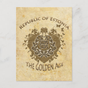 Postal ¡Postales De La República Guay De Estonia!