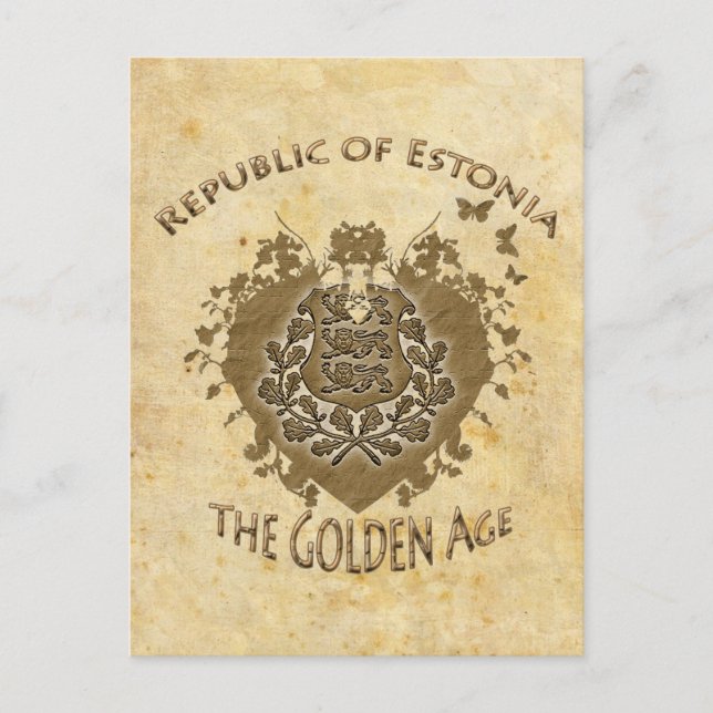 Postal ¡Postales De La República Guay De Estonia! (Anverso)