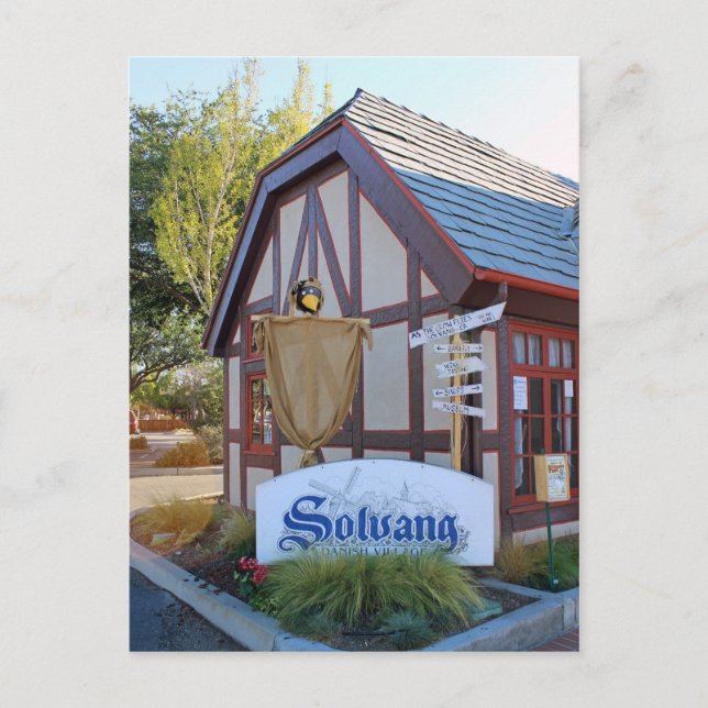 Postal ¡Postales de Solvang! (Anverso)
