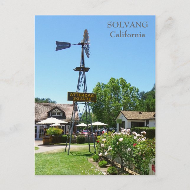 Postal ¡Postales de Solvang! (Anverso)