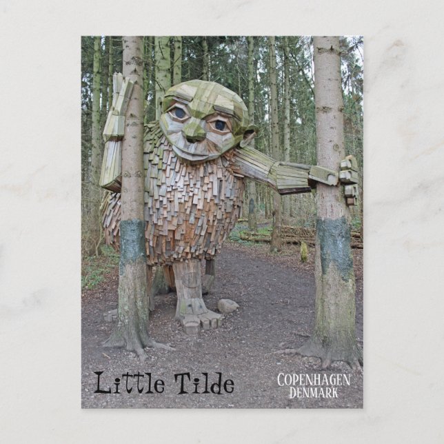 Postal ¡Postales De Viaje De Rollo Danés! (Anverso)