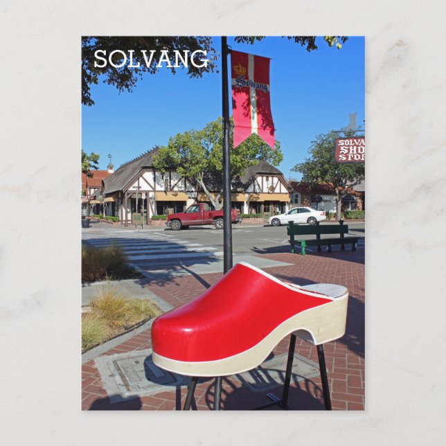 Postal ¡Postales divertidas de Solvang! (Anverso)