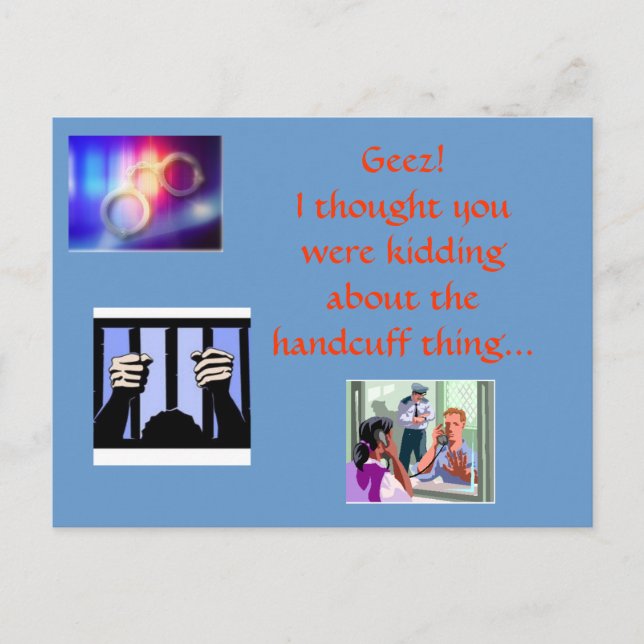 Postal ¡Postales que cumplen con las cárceles de Maricopa (Anverso)