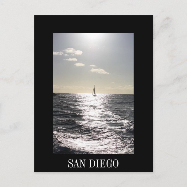 Postal Postcard 2 de SAN DIEGO (Anverso)
