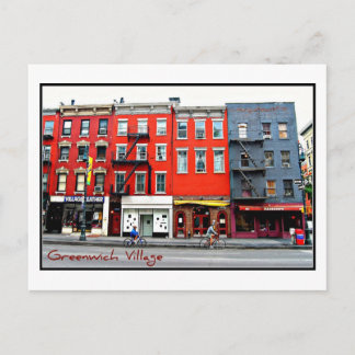 Postal Postcard 3 - Greenwich Village, NYC