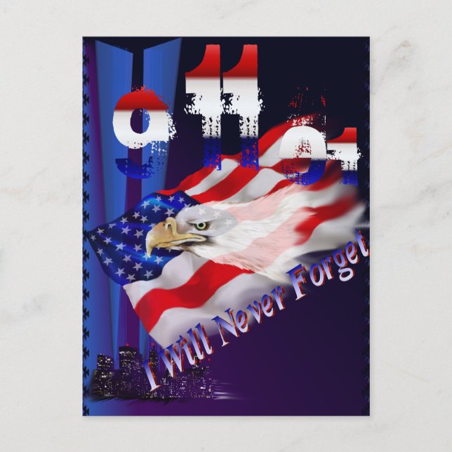 Postal Postcard 9-11-01 (Anverso)