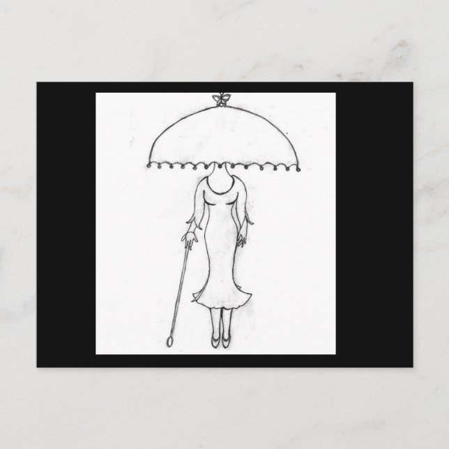 Postal Postcard - ¿A Quién Llevas? Con sobre (Anverso)