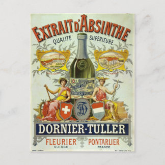 Postal Postcard Absinthe Dornier-Tuller