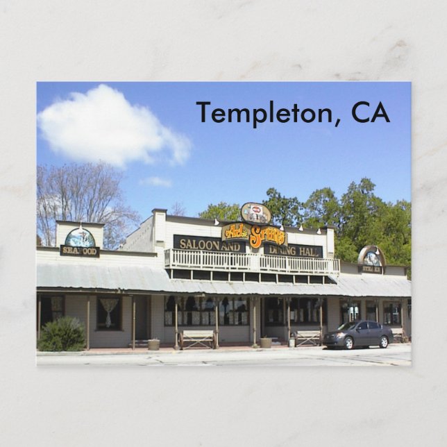 Postal Postcard-AJ-Spurs, Templeton, CA (Anverso)