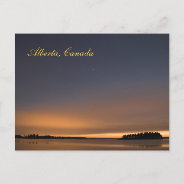 Postal Postcard - Alberta, Canadá (Anverso)