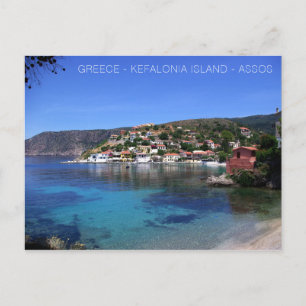POSTAL POSTCARD - ALDEA GRECIA KEFALONIA ASSOS EN SEE