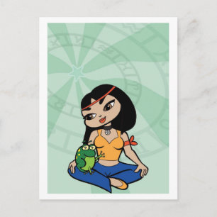 Postal Postcard amigable