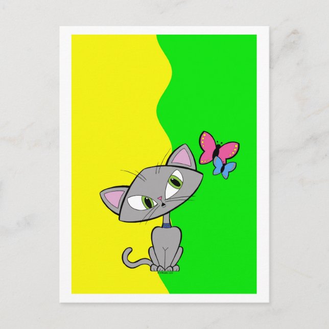 Postal Postcard amigable (Anverso)