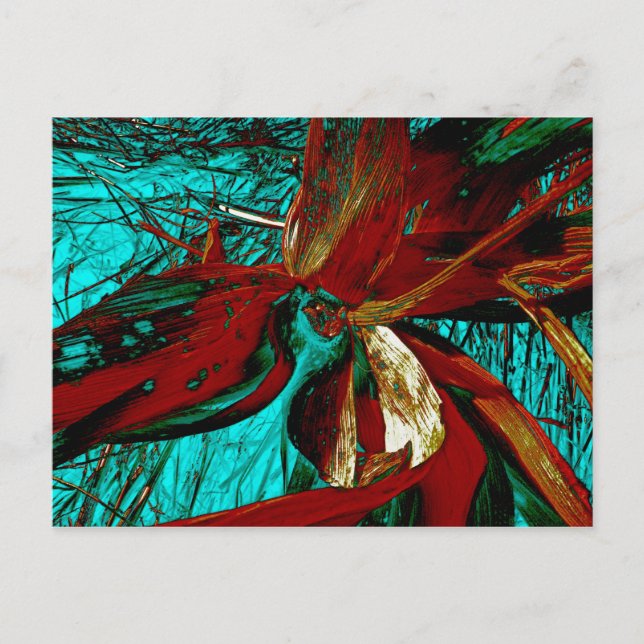 Postal Postcard Aqua Husk (Anverso)