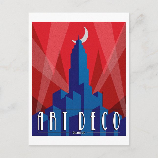 Postal Postcard - Art Deco Empire State Building (Anverso)