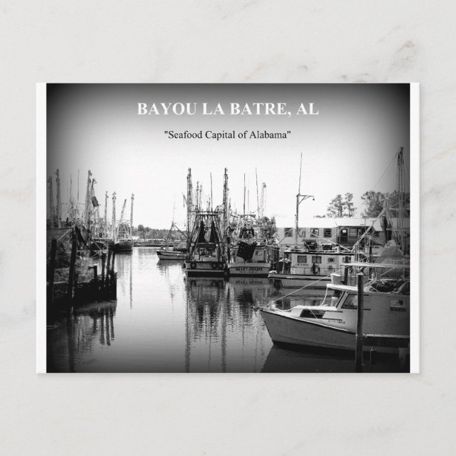 POSTAL POSTCARD - BAYOU LA BATRE, ALABAMA (Anverso)